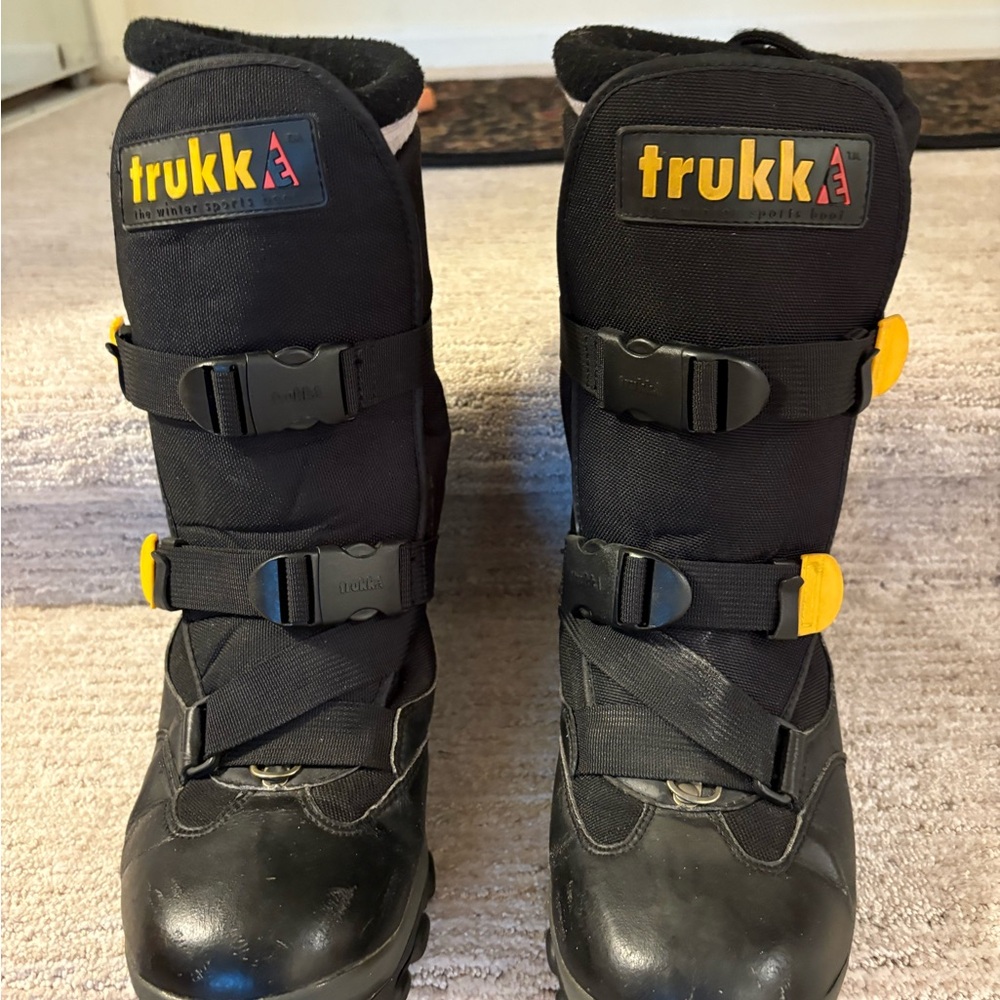 Trukk Snowmobile Black and Gray Men's Boots